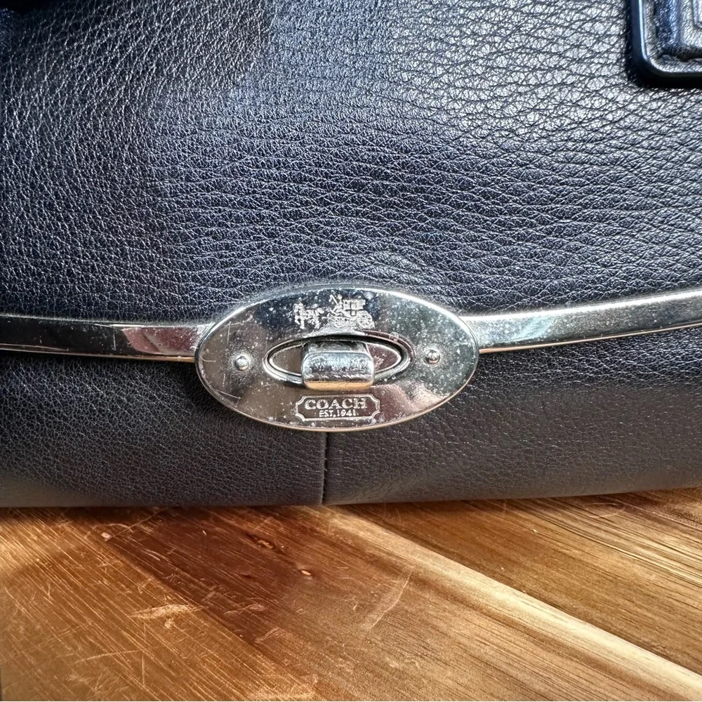 Coach Black MADISON SMALL‎ LEATHER MADELINE